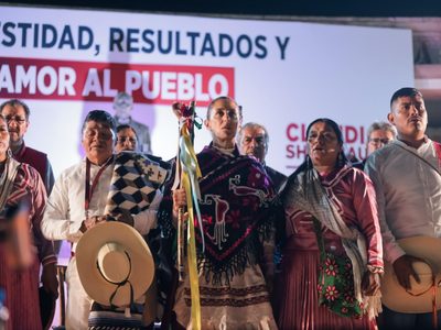 Desde Michoacán, Sheinbaum culpa a Calderón por la inseguridad que vive hoy el país