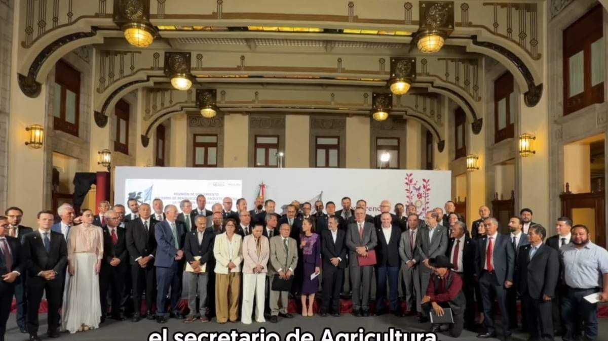 La reunión en Palacio Nacional