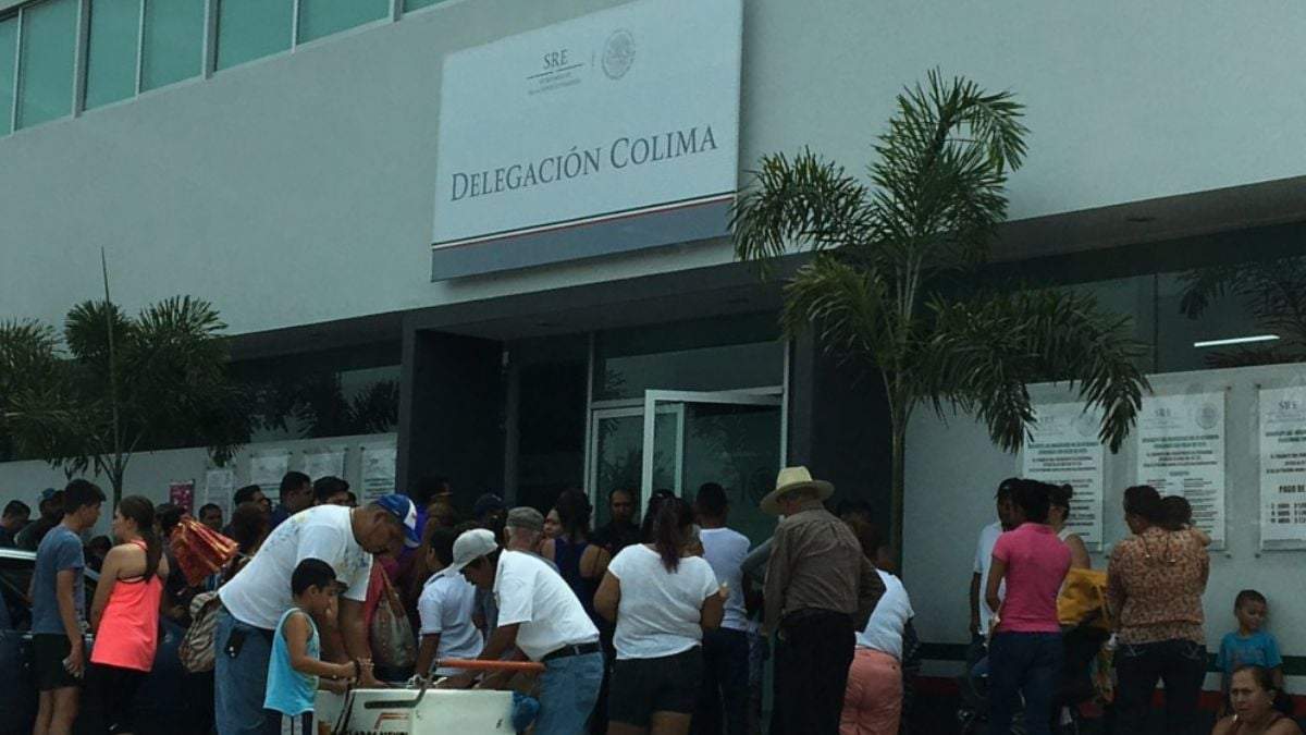 La delegación de la SRE en Colima