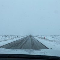 El temporal de nieve complicó el tránsito en las rutas cercanas a Zapala