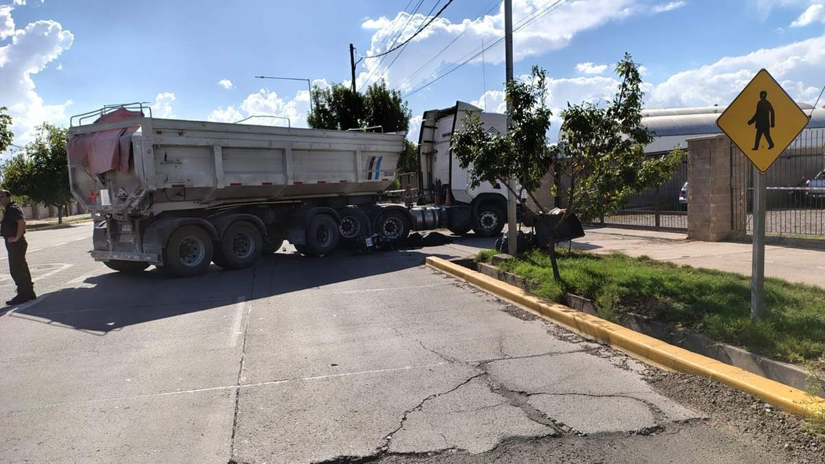 Accidente en Godoy Cruz