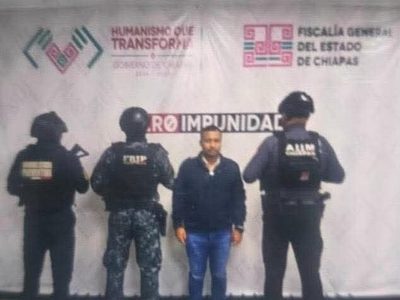 Detienen al alcalde morenista de Cintalapa por presunta corrupción y nexos criminales