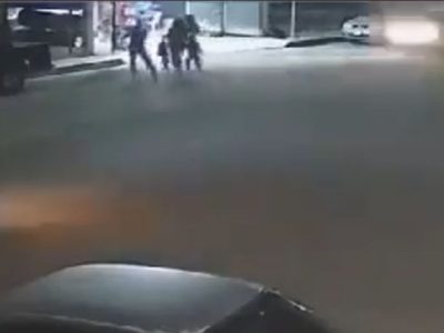 Captan atropellamiento de una familia en Hermosillo; buscan al conductor