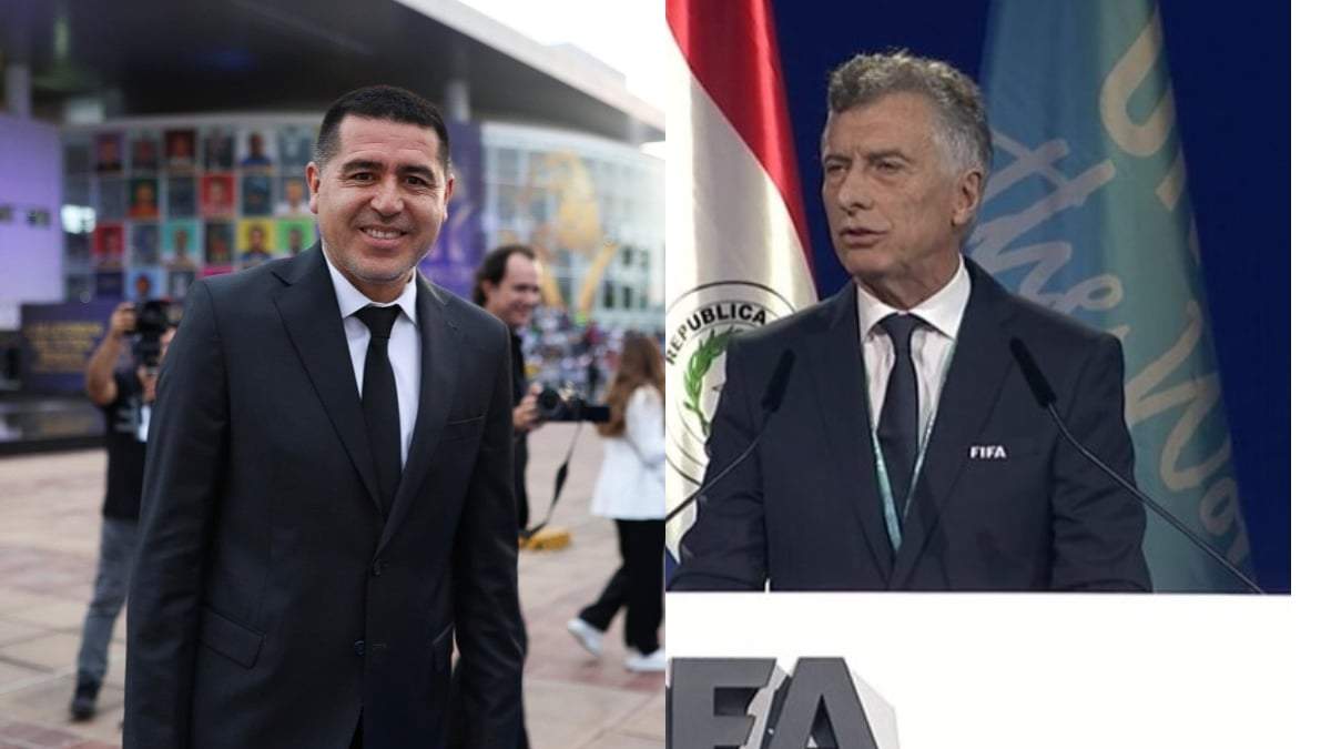 Juan Román Riquelme y Mauricio Macri. Fuente: (X)