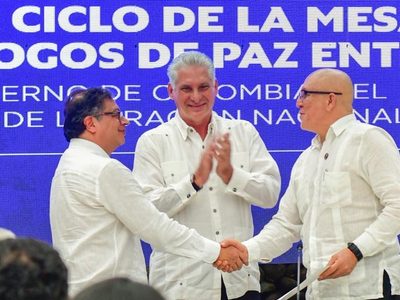 México celebra acuerdo de cese del fuego entre el gobierno de Colombia y el ELN
