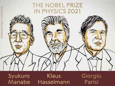 Syukuro Manabe, Klaus Hasselmann y Giorgio Parisi ganadores del Nobel de Física