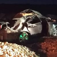 Iban a trabajar a Vaca Muerta y tuvieron un impresionante vuelco en la ruta petrolera