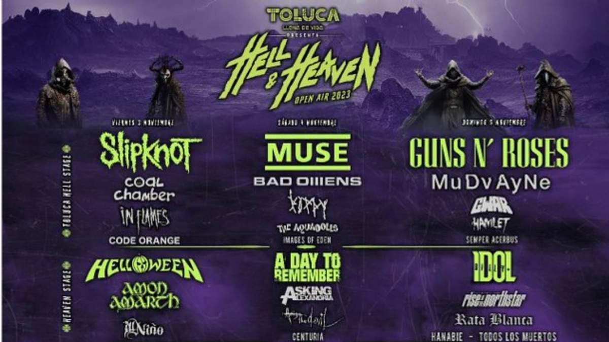 Cartel del 13 festival Hell and Heaven Open Air 2023