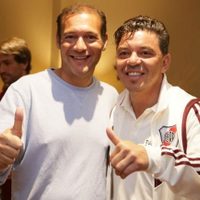 "Marcelo Gallardo, huésped de honor": Visita y reconocimiento de Omar Gutiérrez