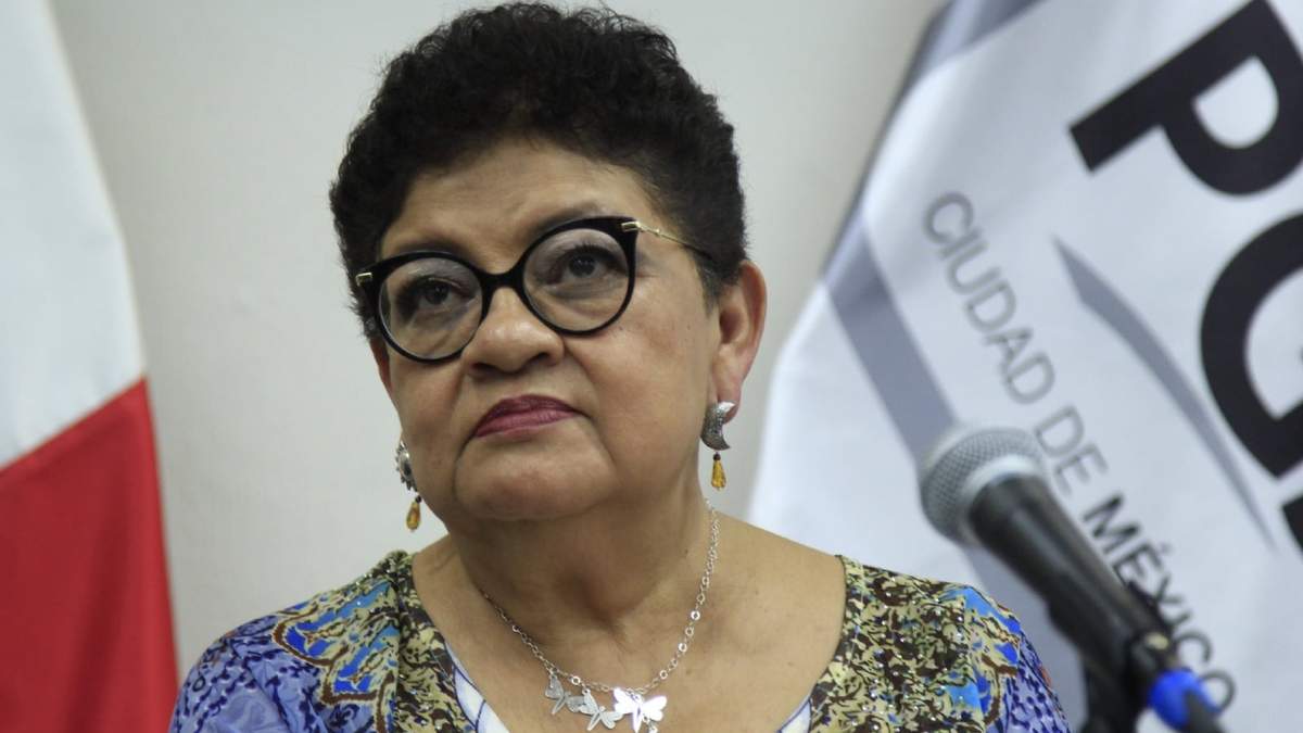 La titular de la Fiscalía General de Justicia de la Ciudad de México