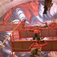 Evalúan afectaciones a murales de Orozco en el Paraninfo de la UdeG