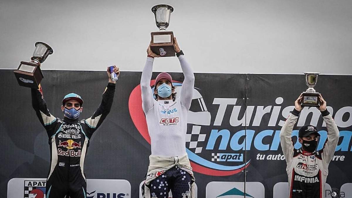 Podio Turismo Nacional. Fuente: (Twitter)