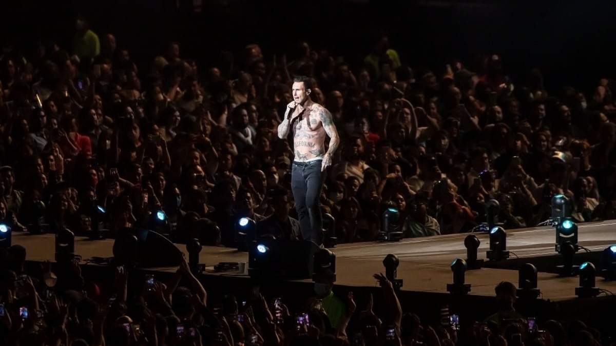 El vocalista Adam Levine