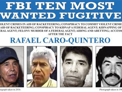 México traslada a EU al capo Caro Quintero, dos líderes de Los Zetas y otros 26 presos