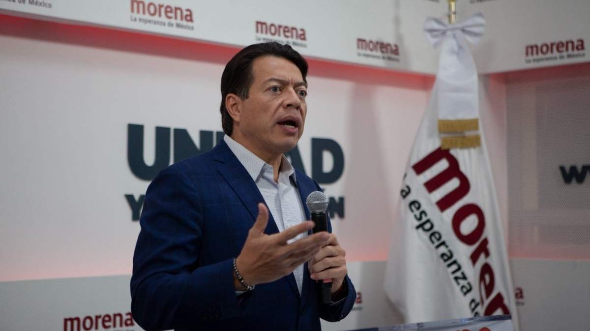 Conferencia de prensa de Mario Delgado