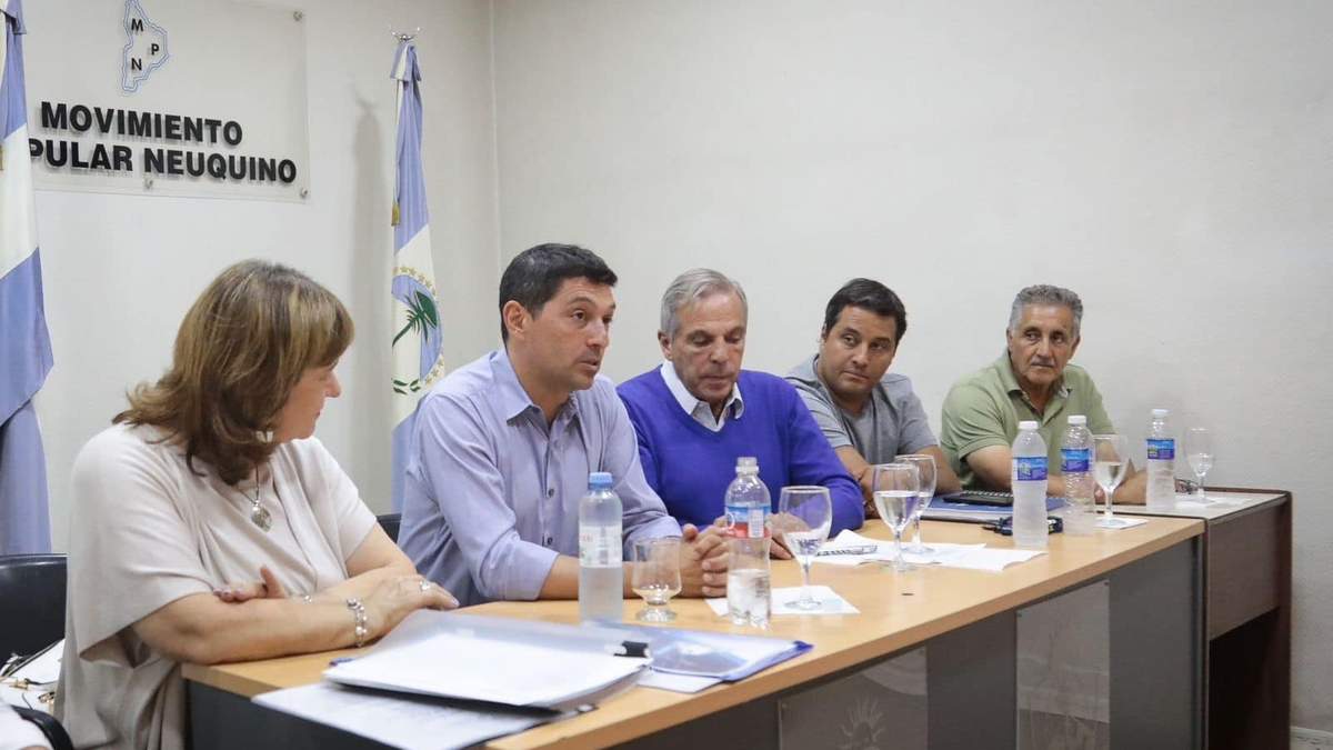 Marcos Koopmann en la Convención del MPN. Fuente (Facebook).