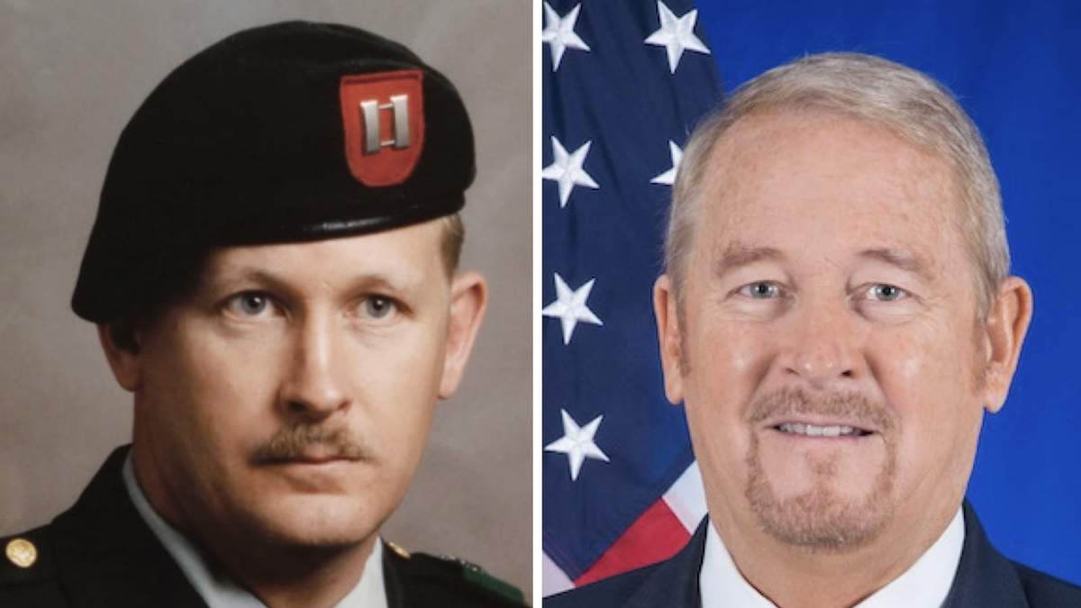 Ronald Johnson en su etapa militar y como embajador en El Salvador