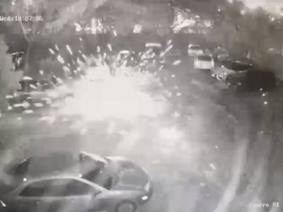 Tres drones atacan con artefactos “hechizos” las oficinas de la FGE en Tijuana (Videos)