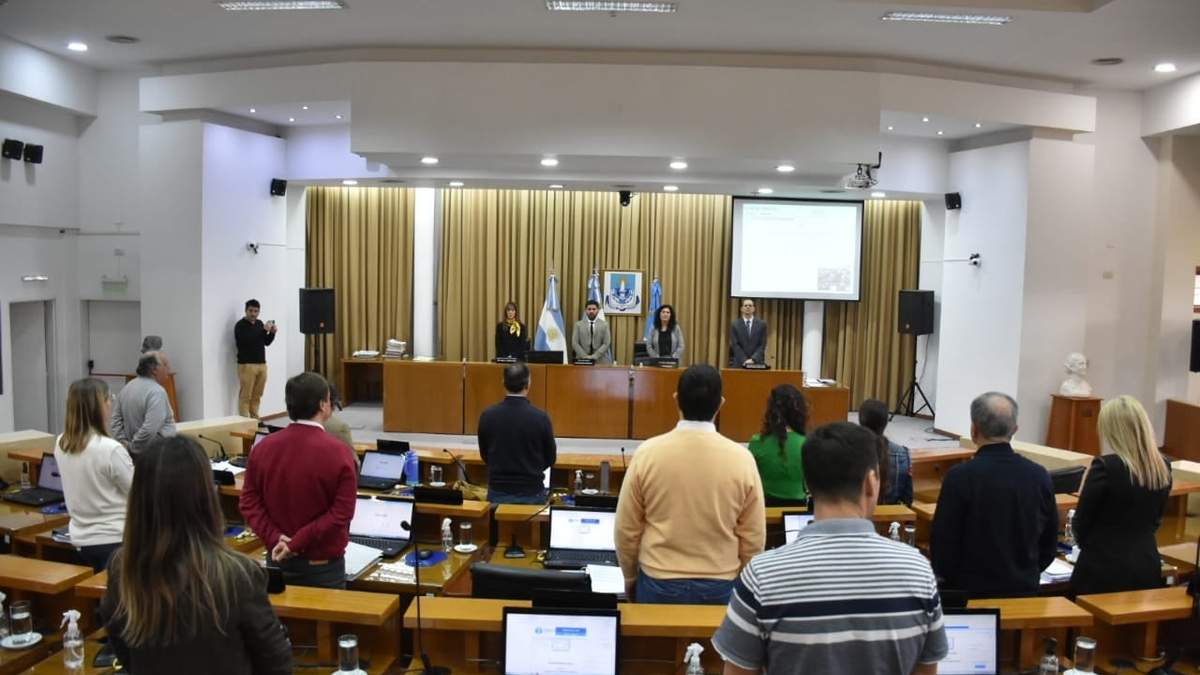 Votación en el Concejo Deliberante. Fuente: (Concejo Deliberante).