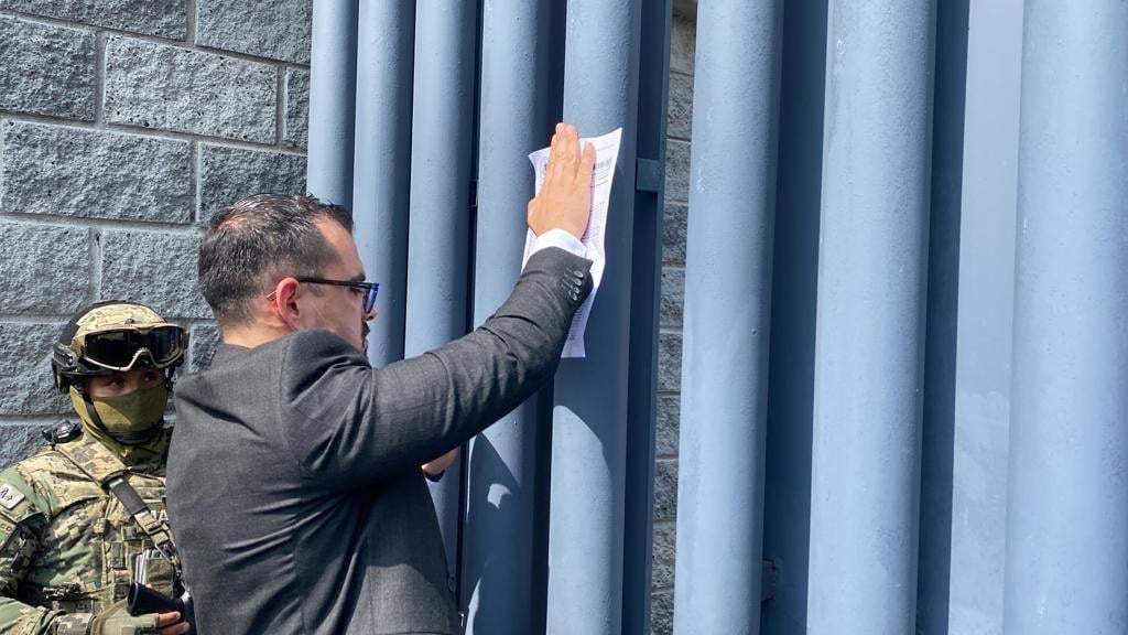 Cateo en la Fiscalía General de Justicia de Morelos por la Fiscalía anticorrupción