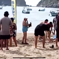 Una mujer murió por el ataque de un tiburón en una playa de Jalisco