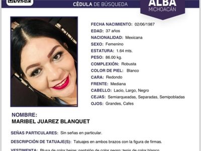 Desaparecen en Michoacán la exalcaldesa Maribel Juárez Blanquet y su colaboradora Josefina Muñoz