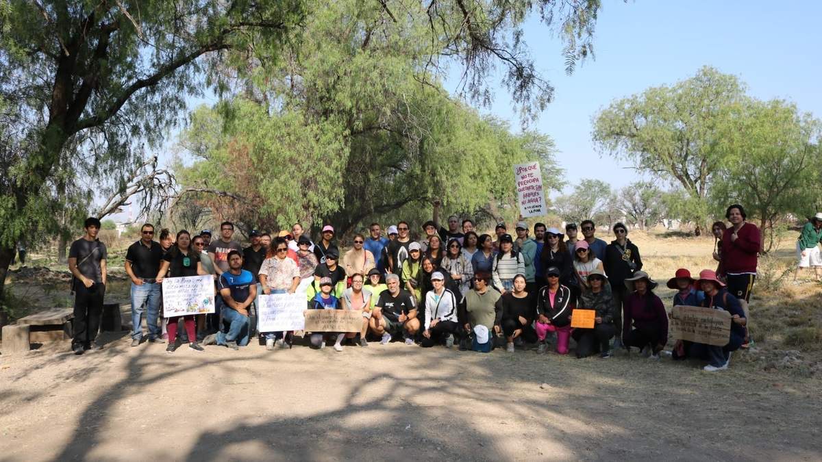Ciudadanos promueven la defensa de la reserva La Pona, en Aguascalientes