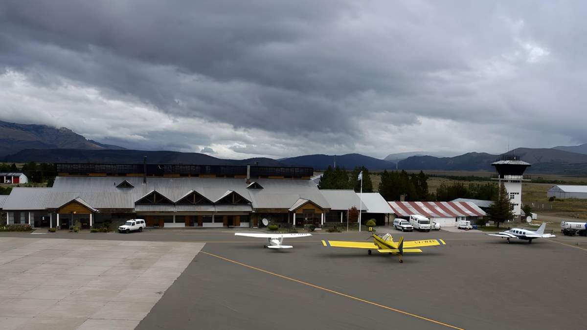 El aeropuerto Chapelco de San Martín de los Andes. Fuente: (Twitter)