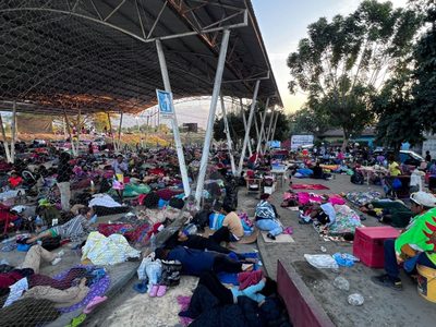 Migrantes en Chiapas mantienen la esperanza pese a las amenazas de deportaciones masivas