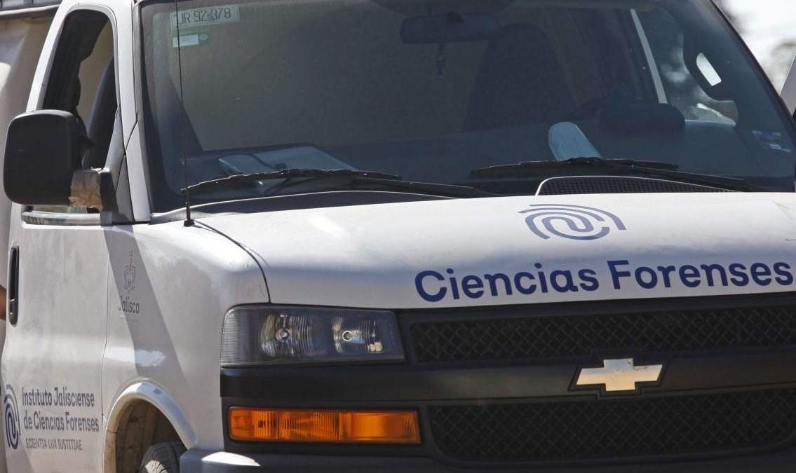 Un vehículo del Servicio Médico Forense