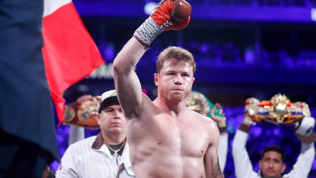 Canelo Álvarez. Fuente: (X)