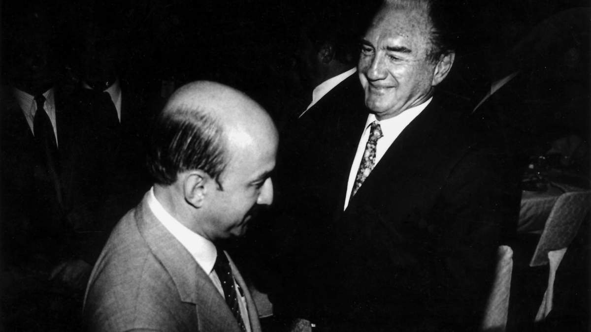 El expresidente Carlos Salinas y Emilio Azcárraga Milmo, ¨El tigre¨