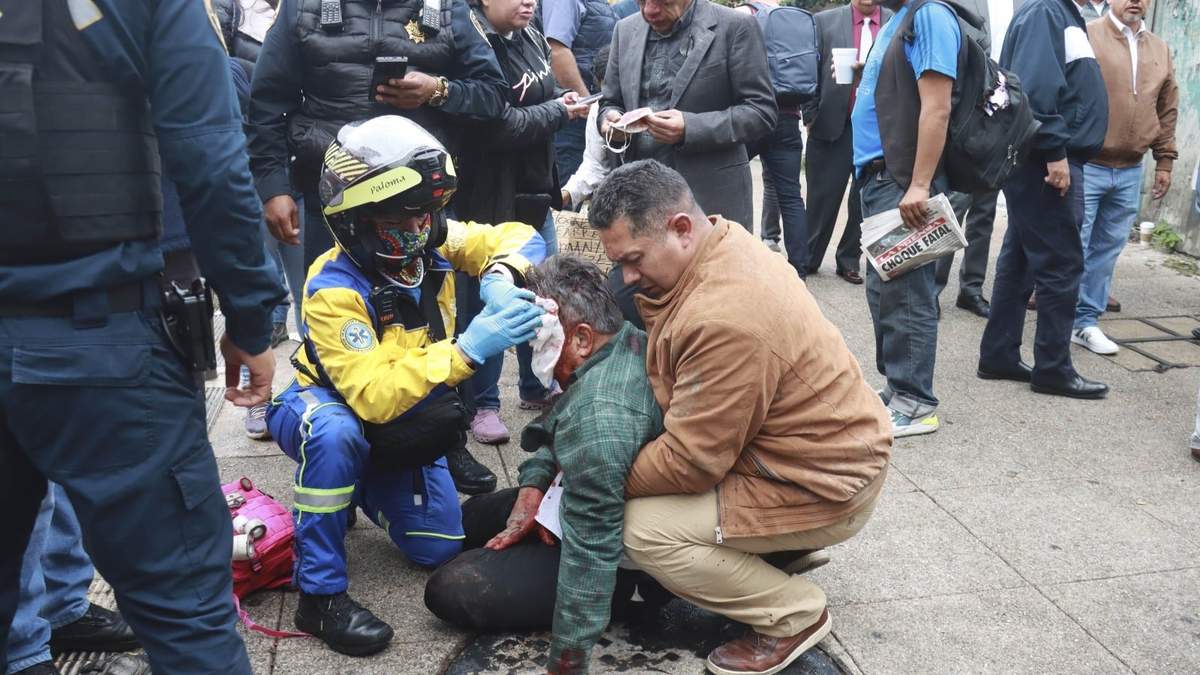 El líder sindical Rubén Choreño Morales quedó herido