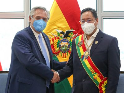 El presidente de Bolivia saludó a Alberto Fernández: “Gracias por tu apoyo”