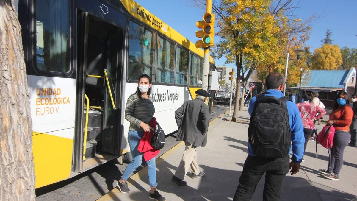 Servicio de Autobuses Neuquén. Foto: (Twitter)