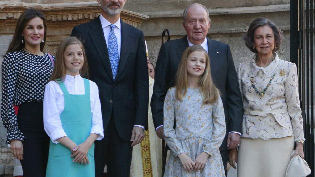 Otros tiempos: la Familia Real unida y sonriente. Fuente: (Instagram)