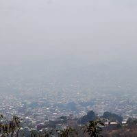 Suspenden clases en Chilpancingo por contaminación causada por incendios forestales