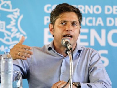 Axel Kicillof aseguró que irá a las PASO contra Victoria Tolosa Paz y anunció a su vice