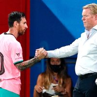 La crítica de Ronald Koeman a Lionel Messi