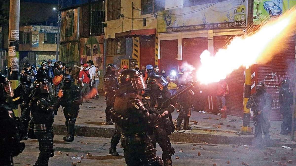 Represión en Colombia