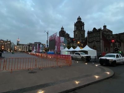 Batres busca opiniones sobre “peatonalizar” el Zócalo de la CDMX; al PAN le gusta la idea