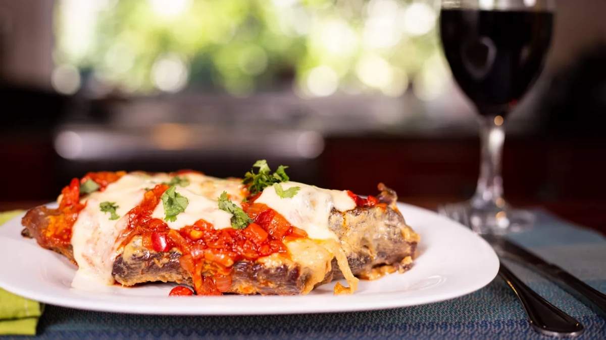 Matambre de ternera a la pizza. Fuente: (X)