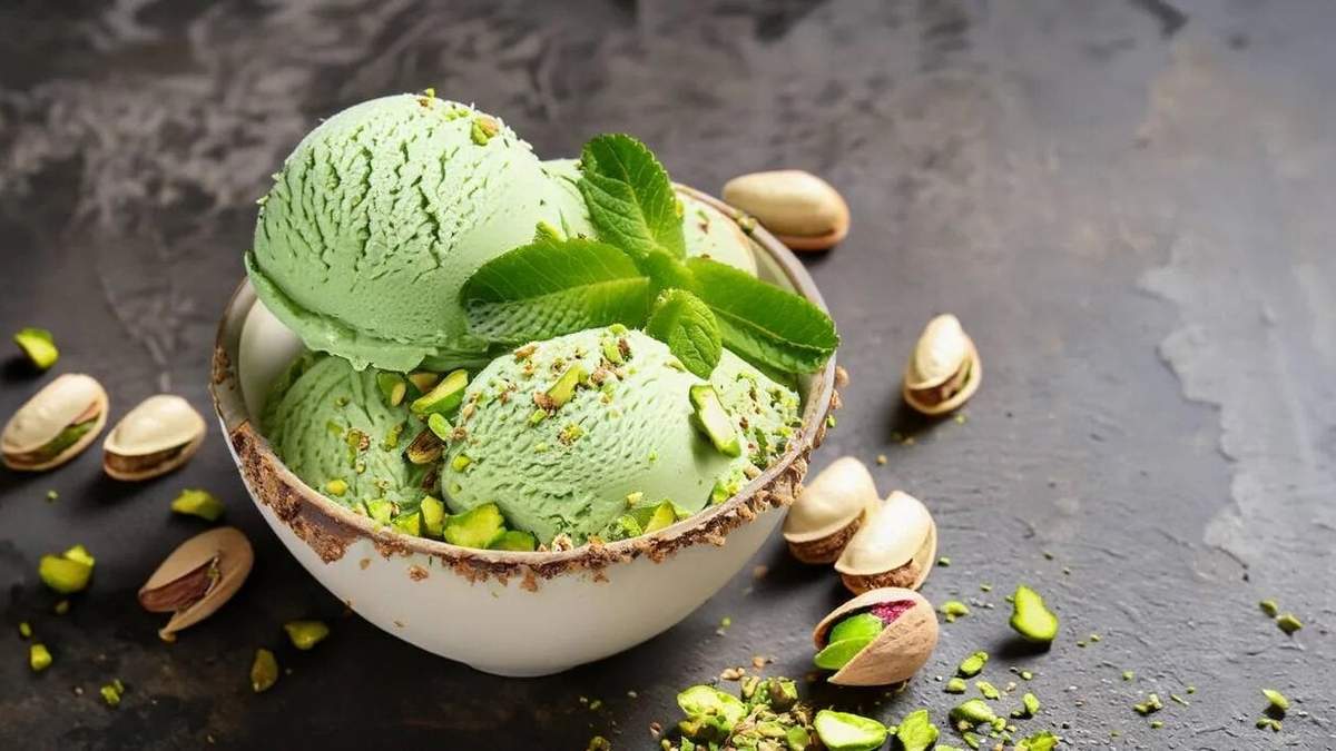 Helado de Pistacho. Fuente:(X).