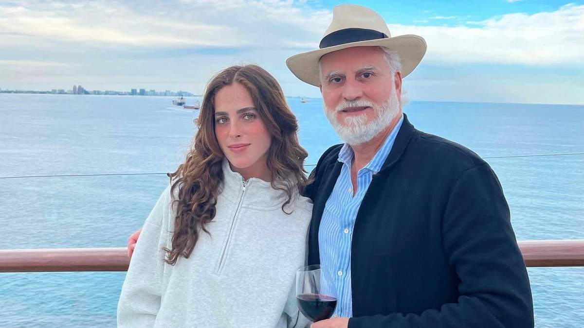Fátima Bosch y su padre Bernardo Bosch