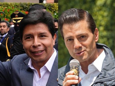 Al igual que Peña Nieto, el presidente peruano Pedro Castillo es señalado por plagio de tesis