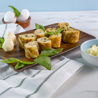 Rollitos, con solo 2 huevos y 1 tomate: mirá lo fácil que es prepararlos para la comida de tus chicos
