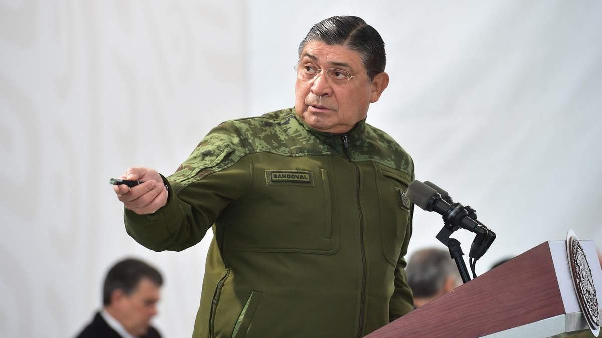 Luis Cresencio Sandoval, secretario de la Defensa Nacional