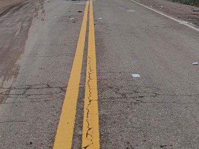 Tragedia en la Ruta 7: una mujer murió tras volcar en su auto