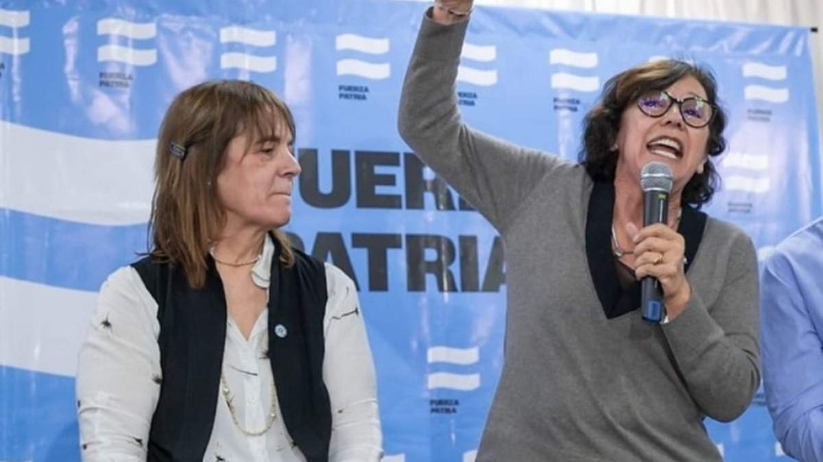 Beatriz Gentile y Silvia Sapag, candidatas de Fuerza Patria en las próximas elecciones. Fuente: (Facebook)