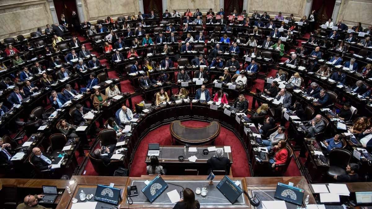 Sesiones parlamentarias. Fuente: (Instagram)
